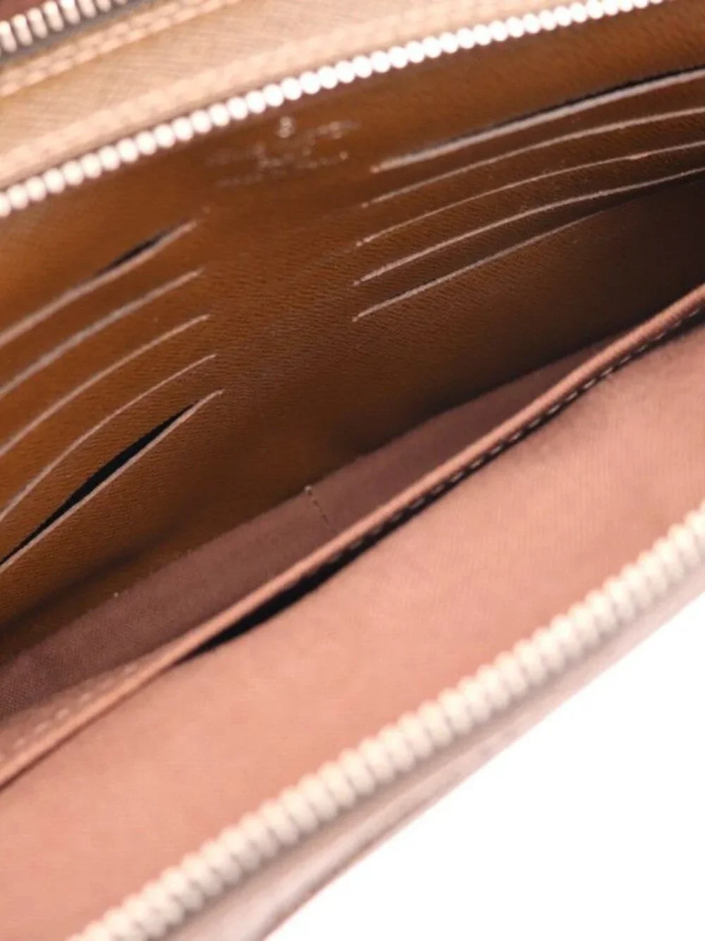 Louis Vuitton Pavel Second Bag Leather Grizzly Brown Silver Hardware